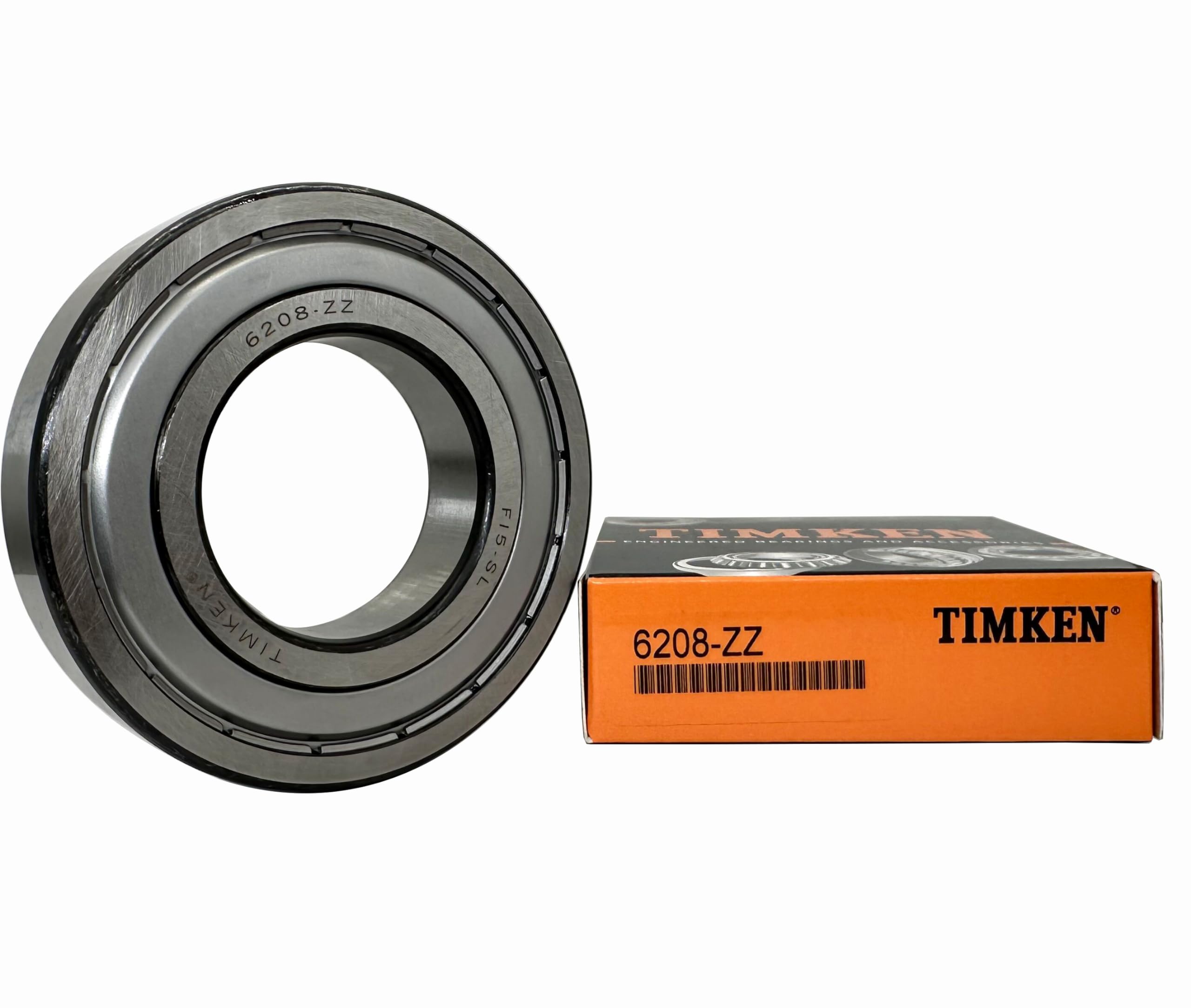 2PACK TIMKEN 6208-ZZ Double Metal Seal Bearings 40x80x18mm, Pre